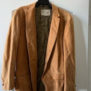 Vintage Sears Tan Suede Sport Coat
